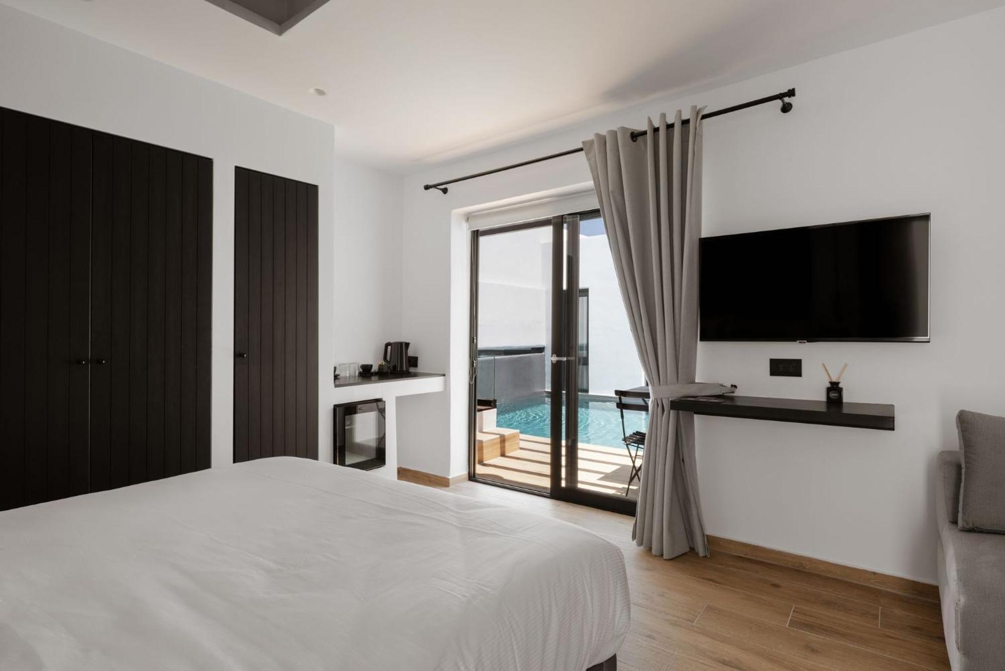 Laguna Suites In Mazera Mykonos Mykonos Town Bagian luar foto