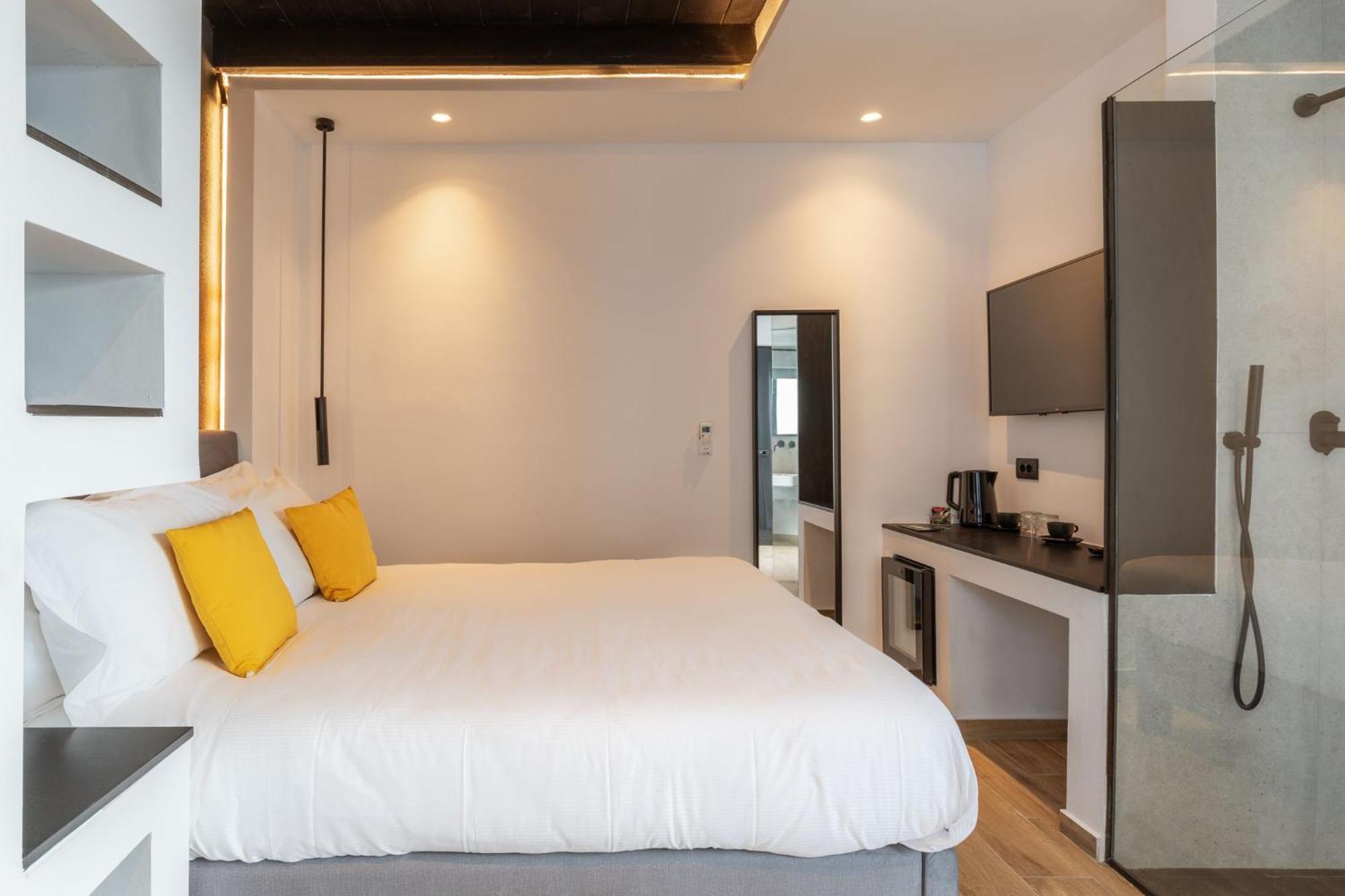 Laguna Suites In Mazera Mykonos Mykonos Town Bagian luar foto