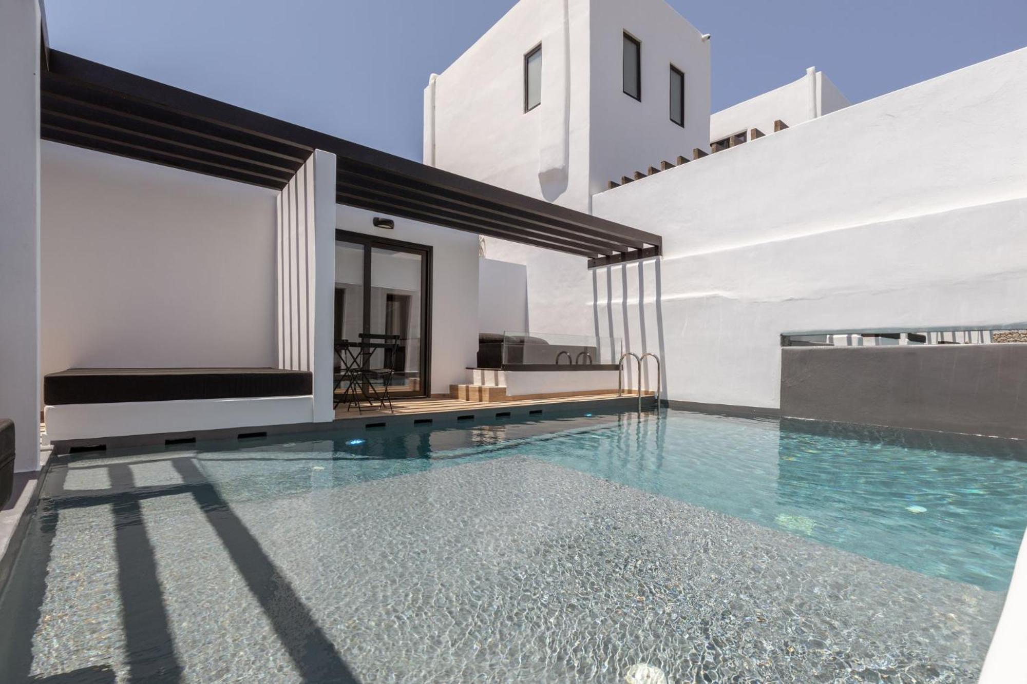 Laguna Suites In Mazera Mykonos Mykonos Town Bagian luar foto