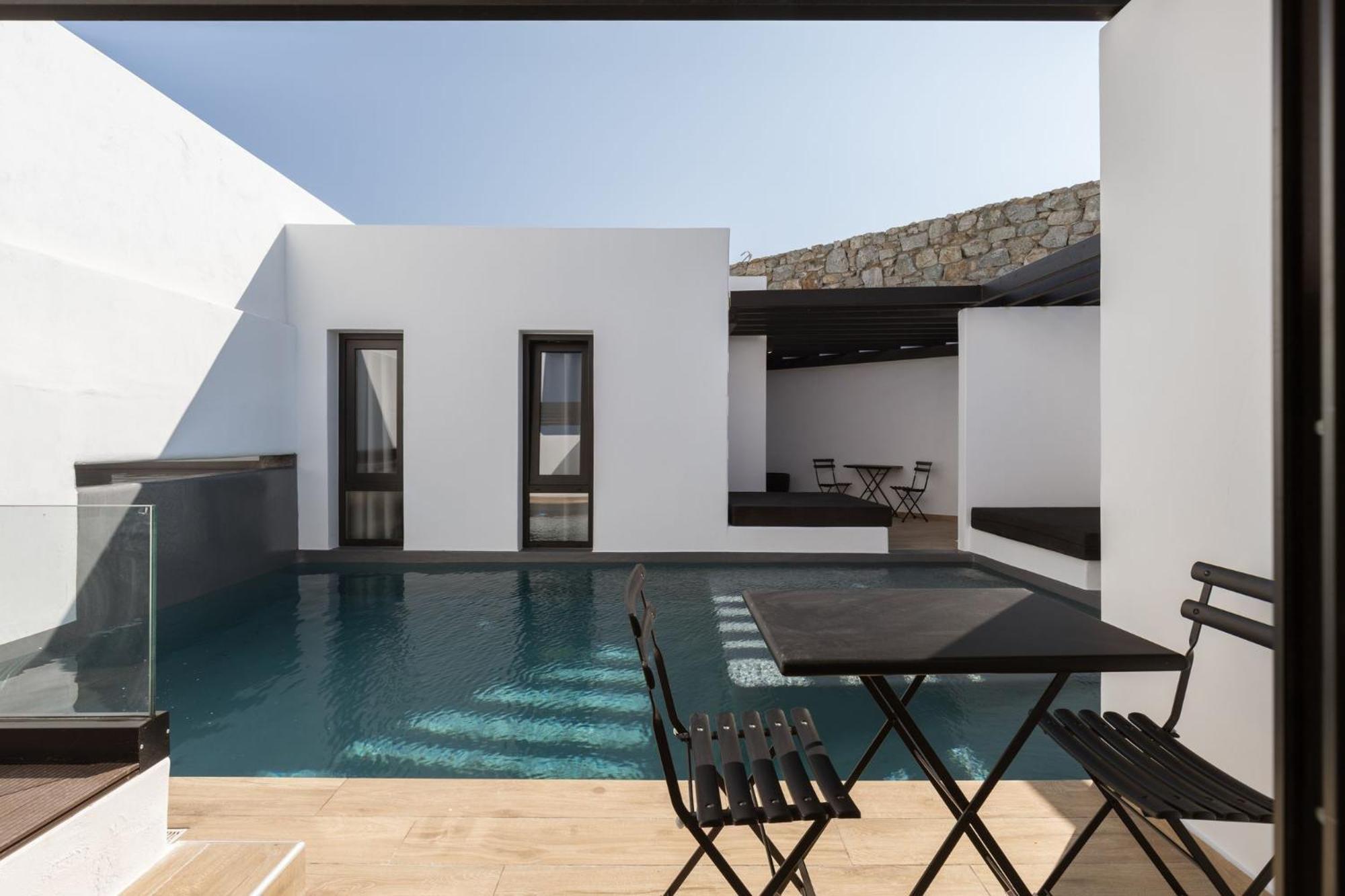 Laguna Suites In Mazera Mykonos Mykonos Town Bagian luar foto