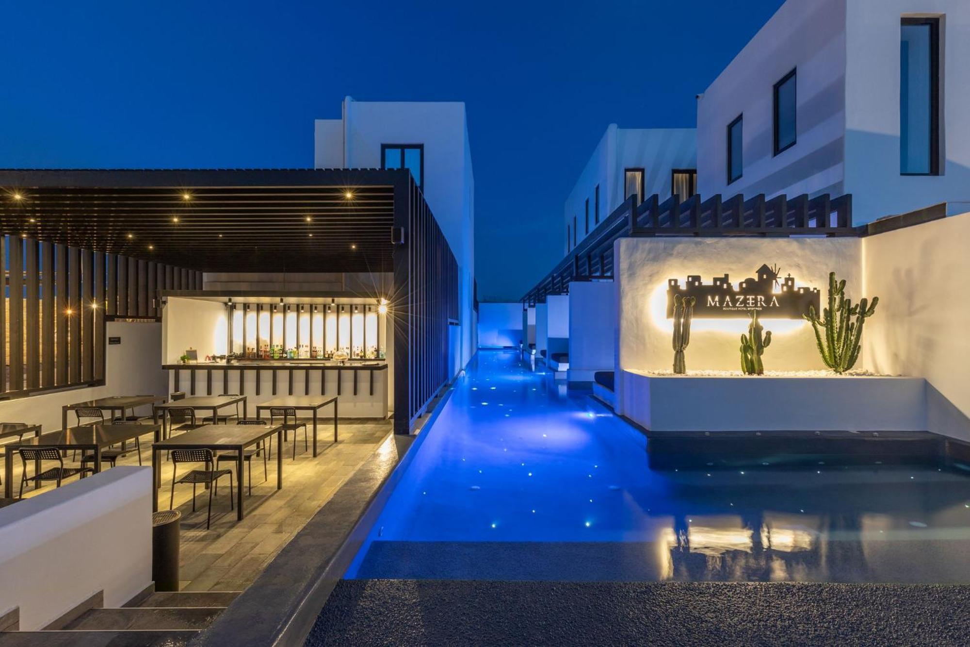 Laguna Suites In Mazera Mykonos Mykonos Town Bagian luar foto