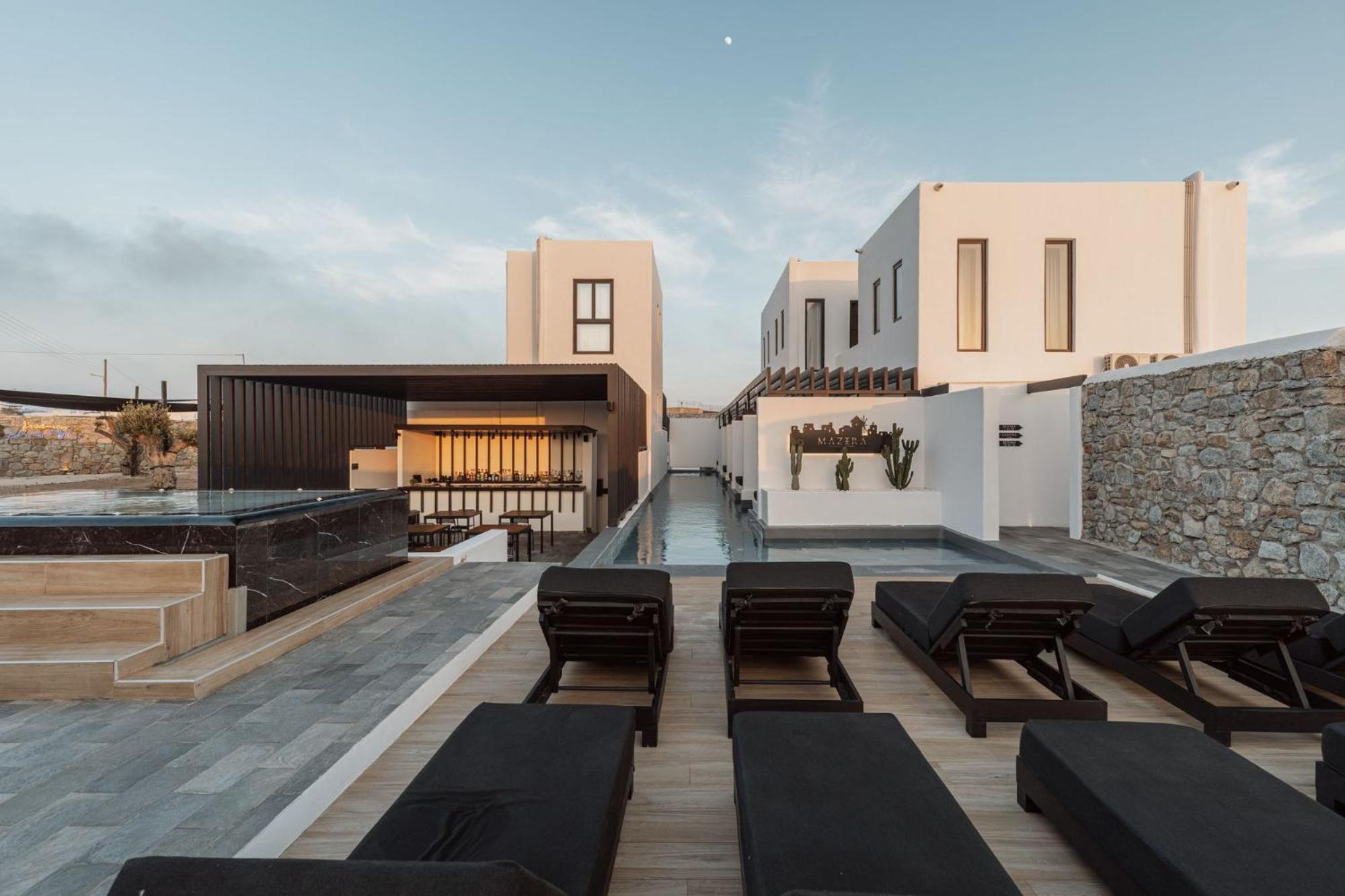 Laguna Suites In Mazera Mykonos Mykonos Town Bagian luar foto