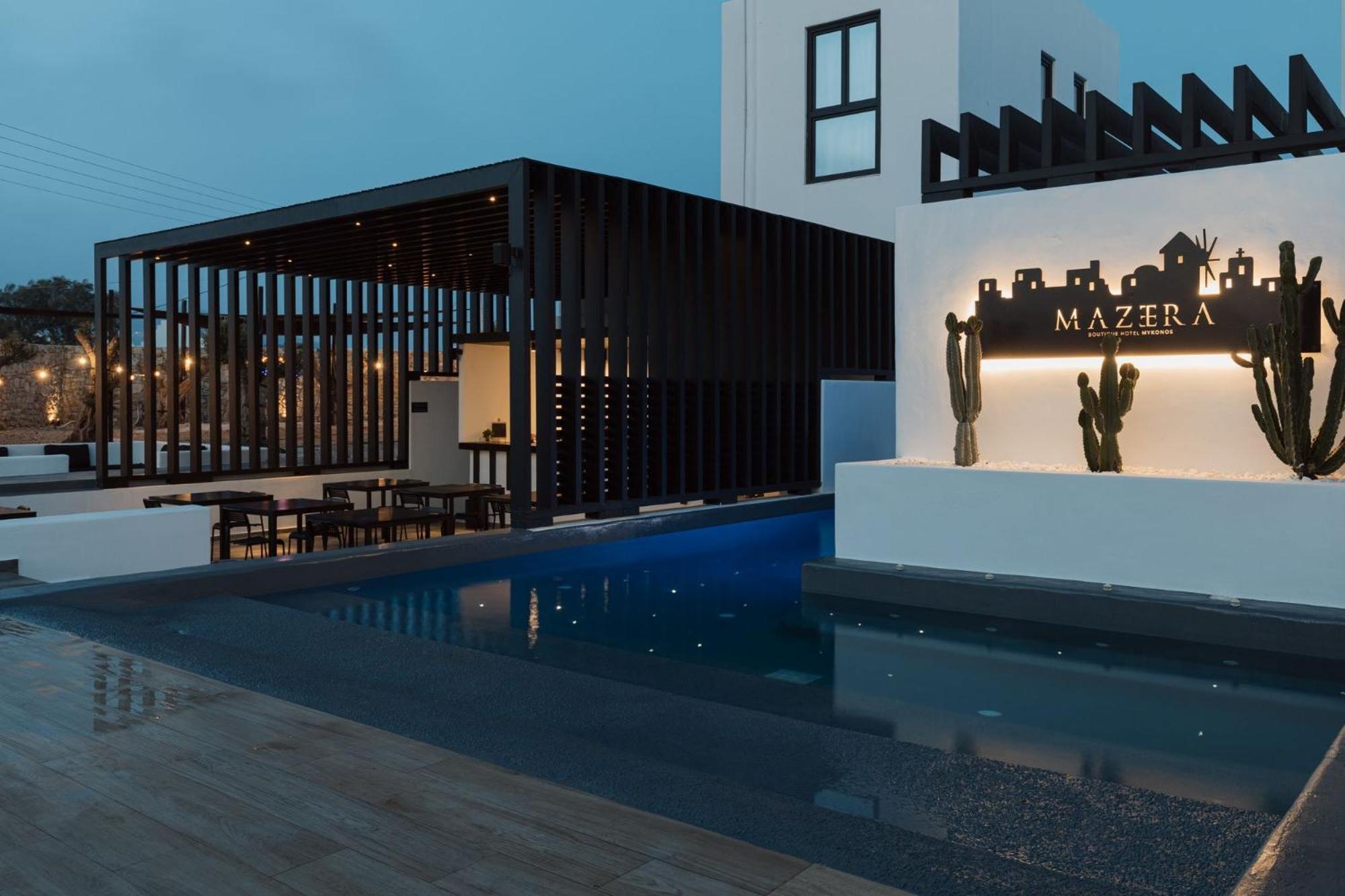 Laguna Suites In Mazera Mykonos Mykonos Town Bagian luar foto