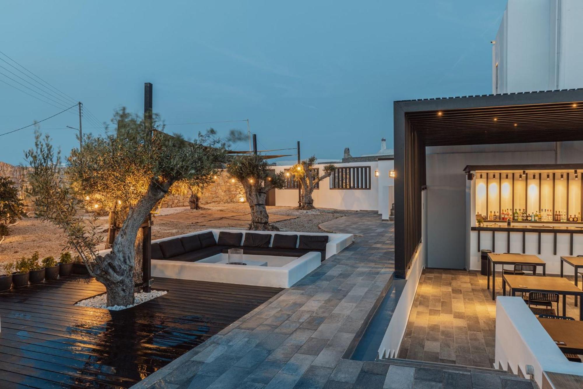 Laguna Suites In Mazera Mykonos Mykonos Town Bagian luar foto