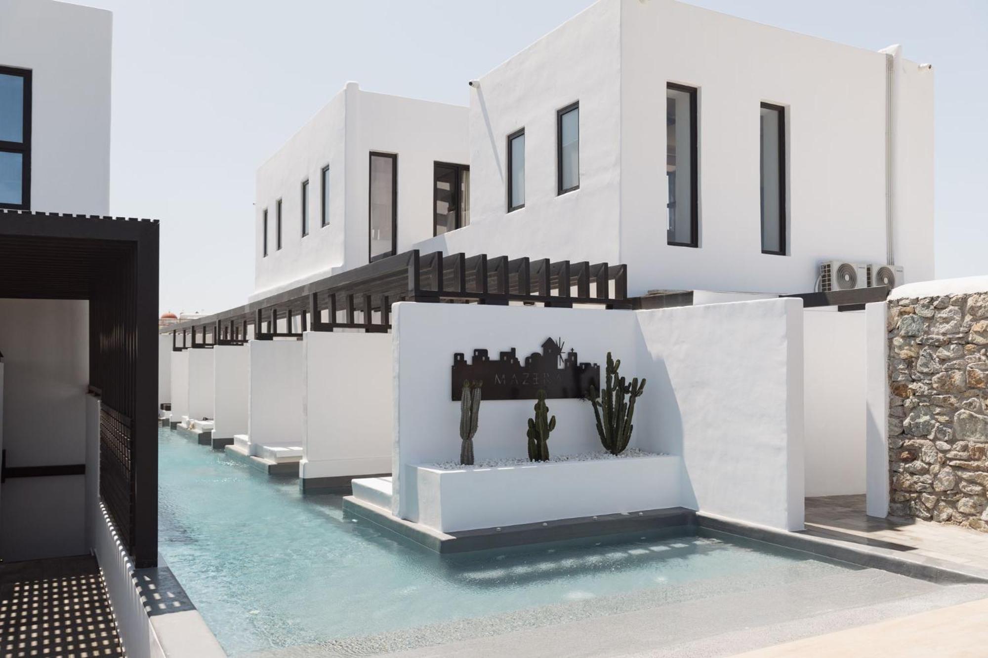 Laguna Suites In Mazera Mykonos Mykonos Town Bagian luar foto