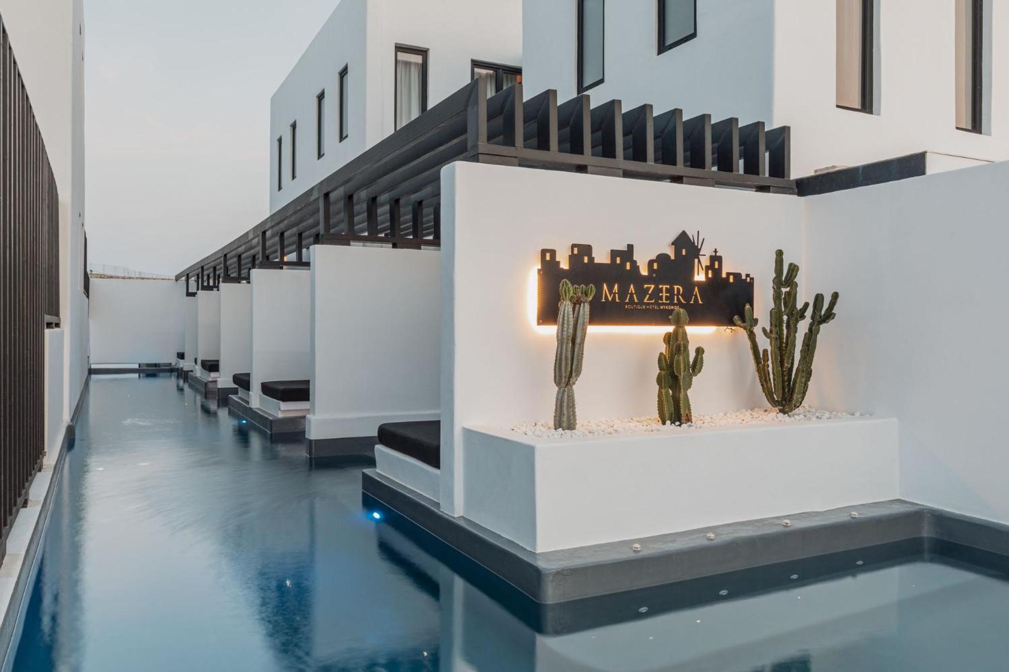 Laguna Suites In Mazera Mykonos Mykonos Town Bagian luar foto
