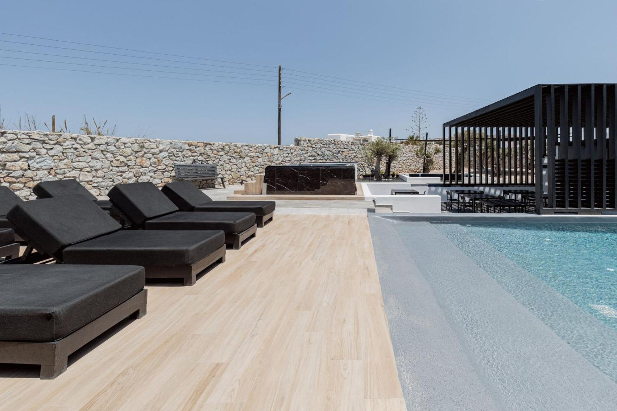 Laguna Suites In Mazera Mykonos Mykonos Town Bagian luar foto