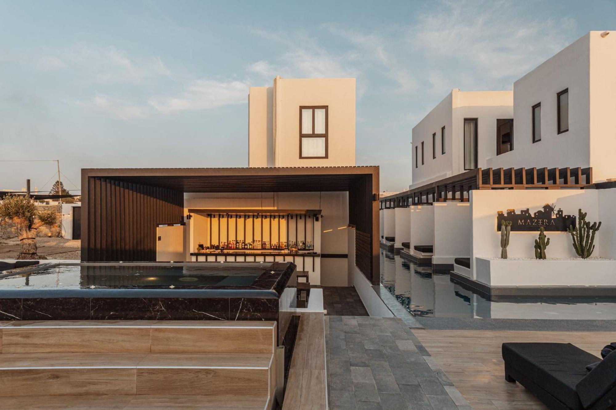 Laguna Suites In Mazera Mykonos Mykonos Town Bagian luar foto