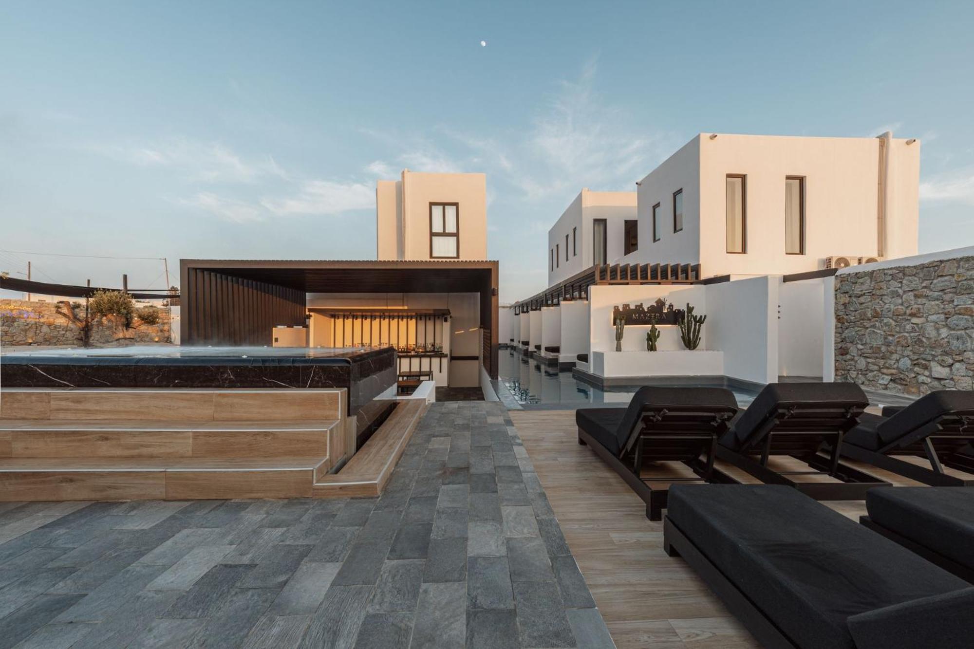 Laguna Suites In Mazera Mykonos Mykonos Town Bagian luar foto