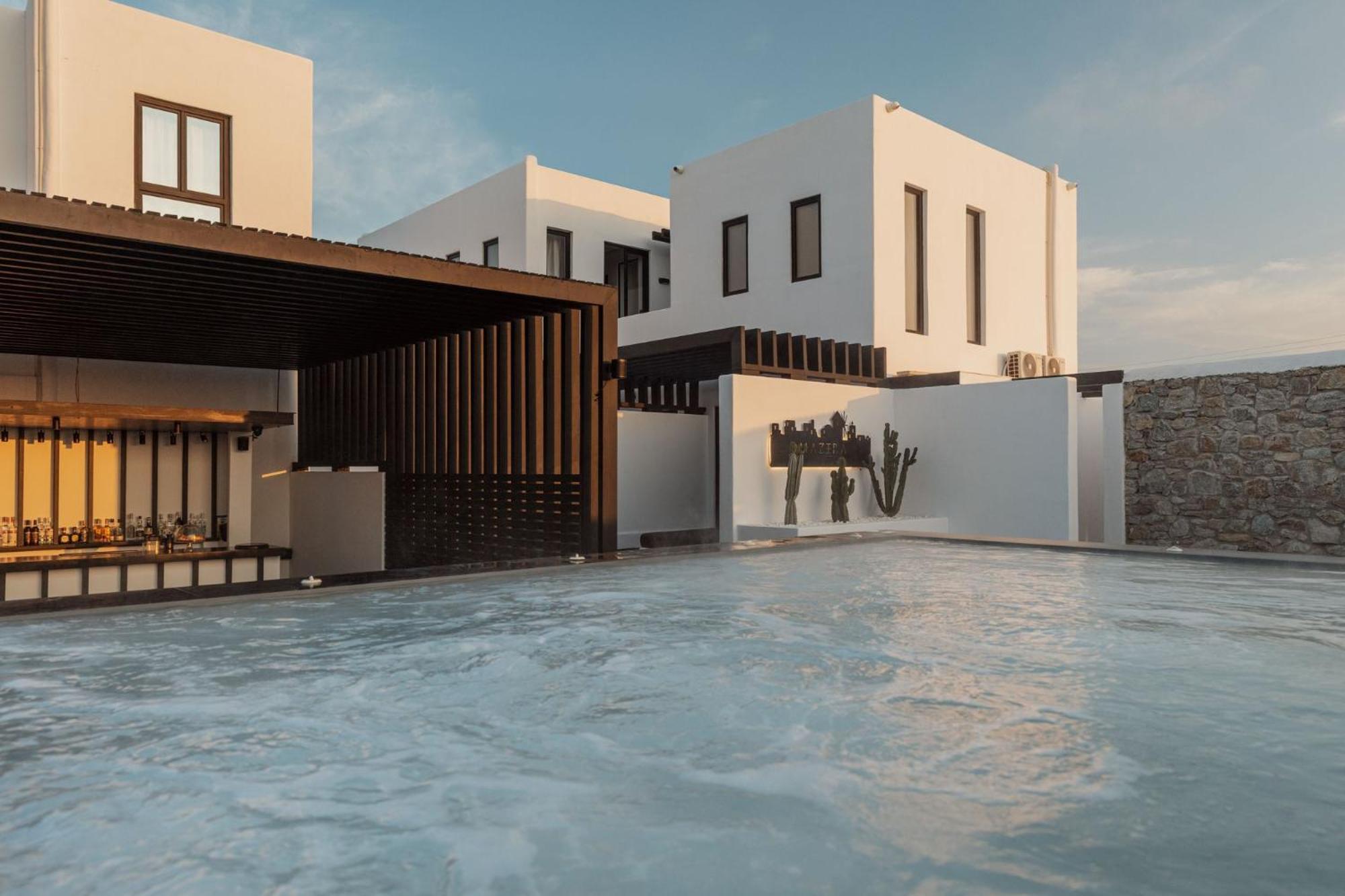 Laguna Suites In Mazera Mykonos Mykonos Town Bagian luar foto