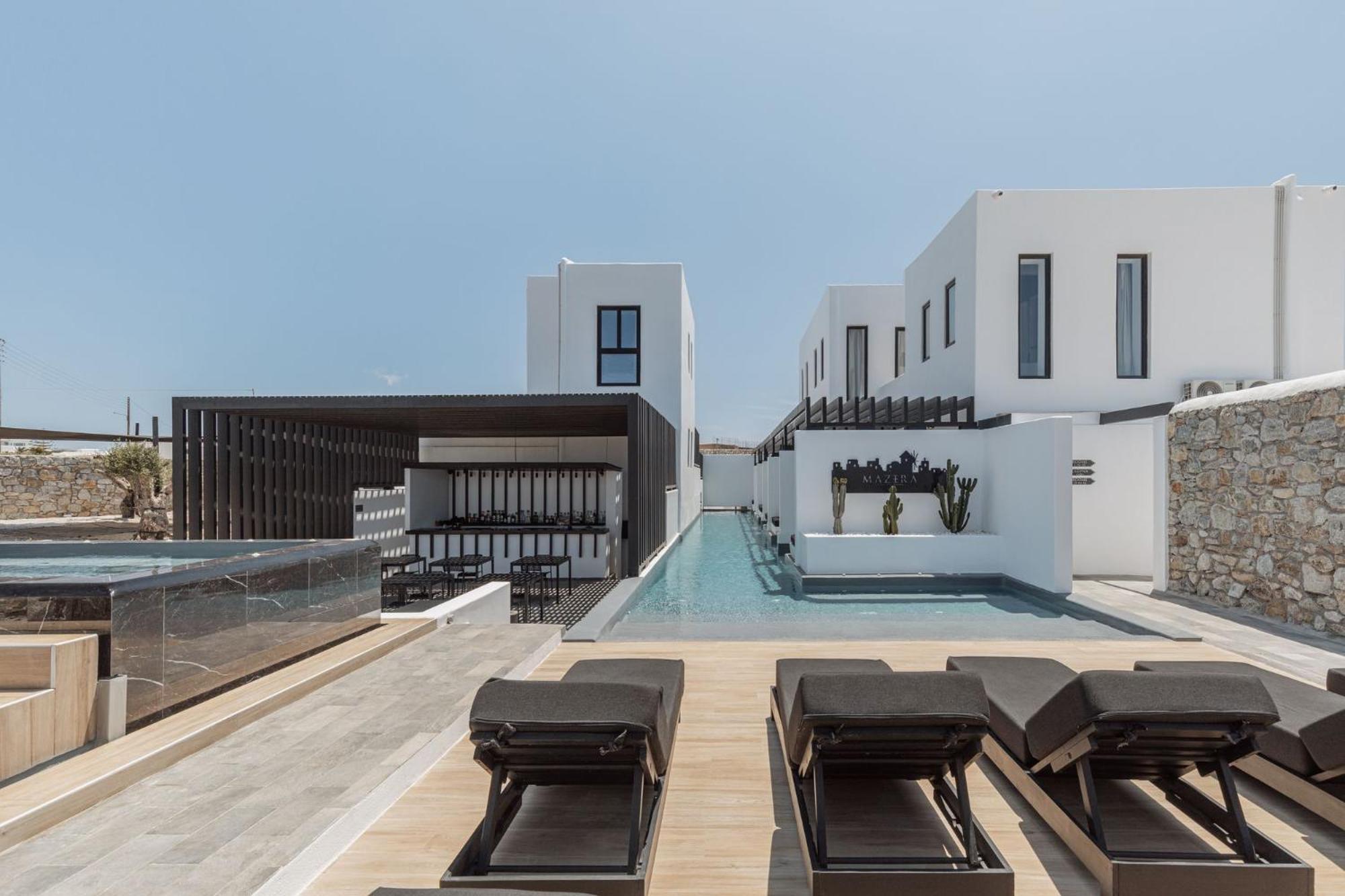 Laguna Suites In Mazera Mykonos Mykonos Town Bagian luar foto